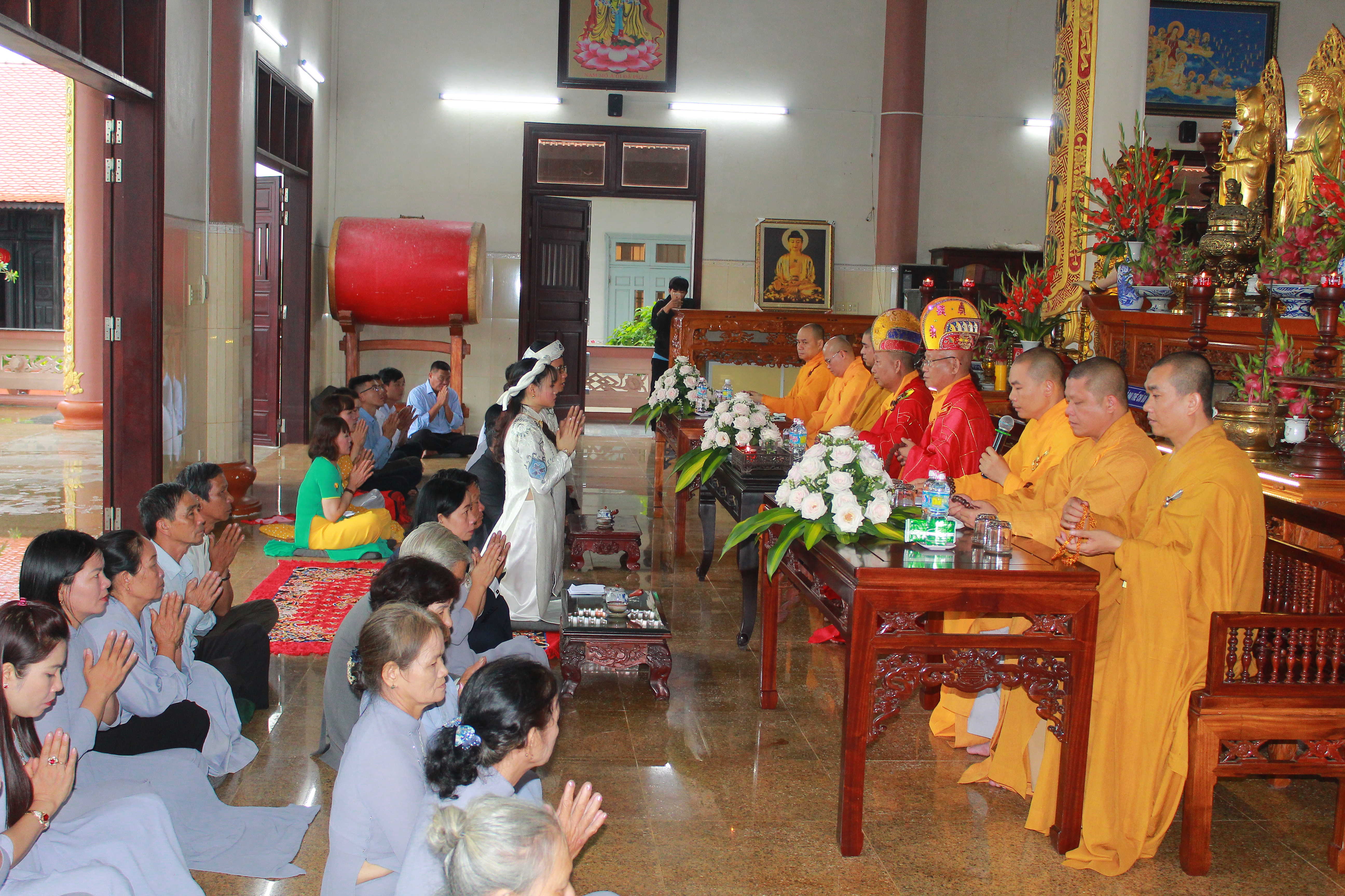 Tuy Phước: Lễ hằng thuận tại chùa Pháp Hải